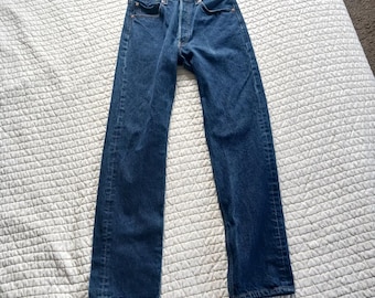 【90s】Levi's 501xx USA製 W35 Vintage Levi's 501xx Jeans USA Made W35 L30 Button Fly 100