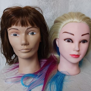 Mannequin Heads Hairdresser Training Dolls Pivot Point