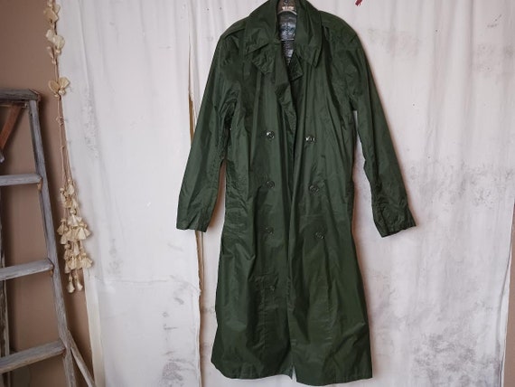 Vintage army raincoat - Gem