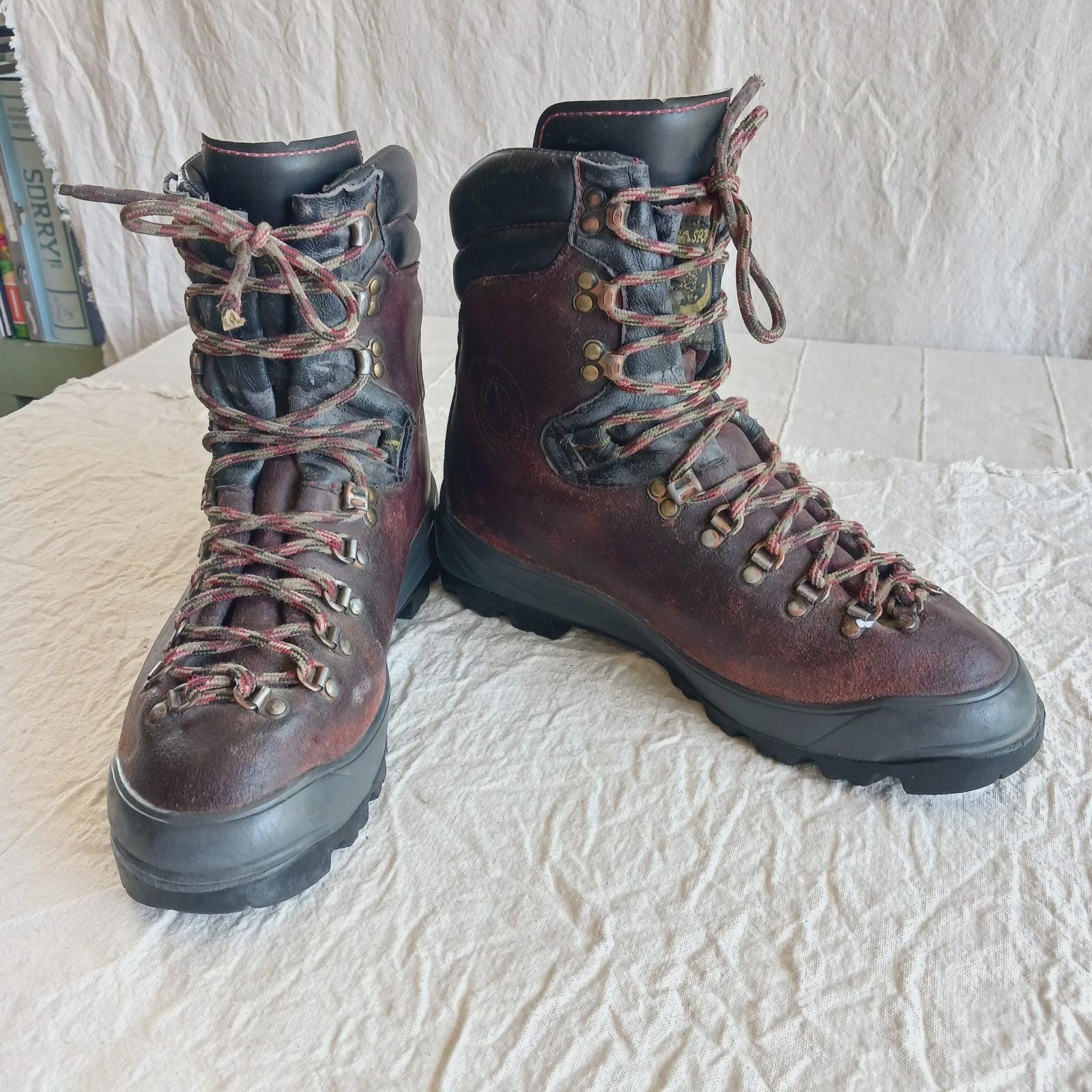 Suede Hiking Boots - Etsy