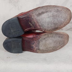 Vintage Justin Lizard Skin Roper Cowboy Riding Boots Made in the USA ...