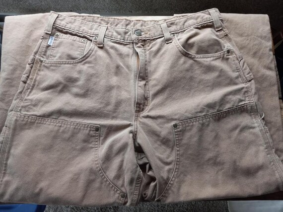 Carhartt Double Knee Double Front Denim Pants Men's XL | Etsy