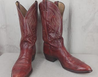 Vintage Justin Shark Skin Cowboy Boots - Men display picture 2