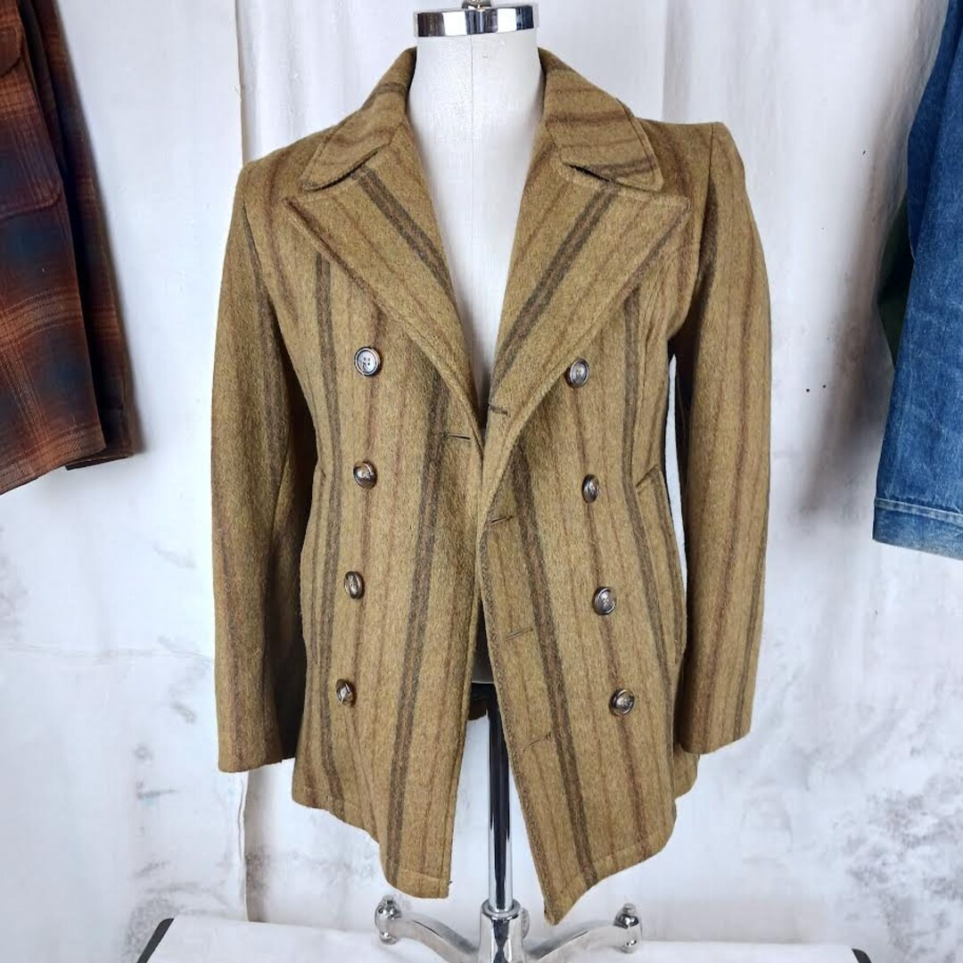 ジャケット・アウター 10s Special Vintage Double Brested Coat il_1080xN.5473775337_jysr.jpg