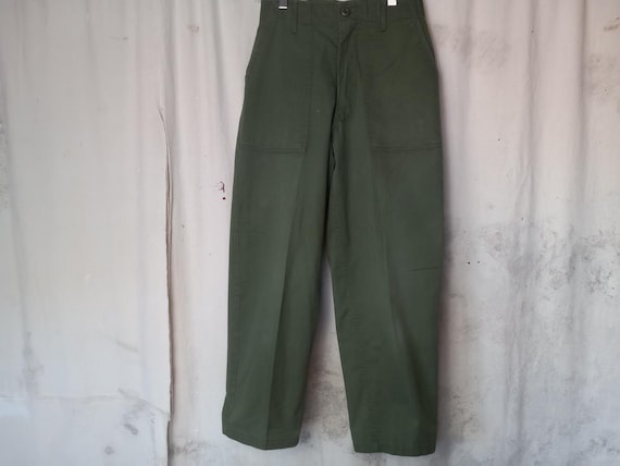 1970s vintage army trousers - Gem