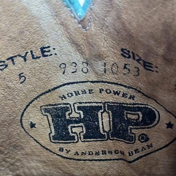 Leather Patchwork Cowboy Boots: Anderson Bean Squ… - image 8