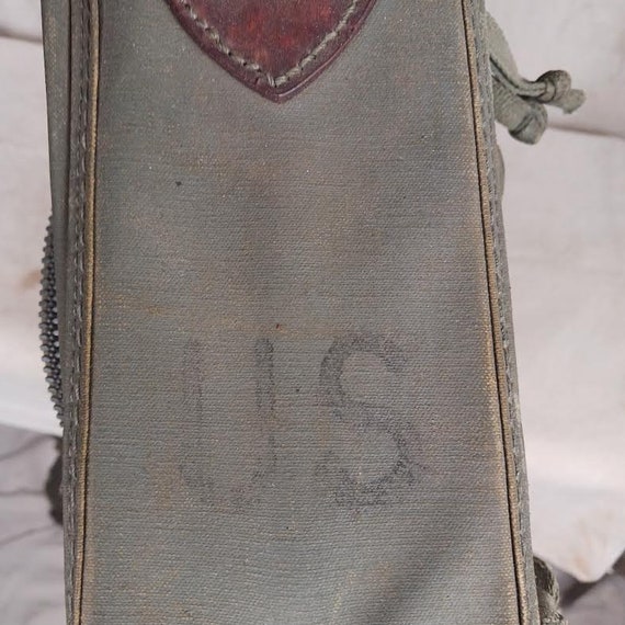 Vintage US Military Fliers Clothing Bag B-4B - image 4