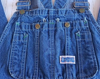 Vintage Sears Tradewear Union Made Denim Overalls 30x30 USA