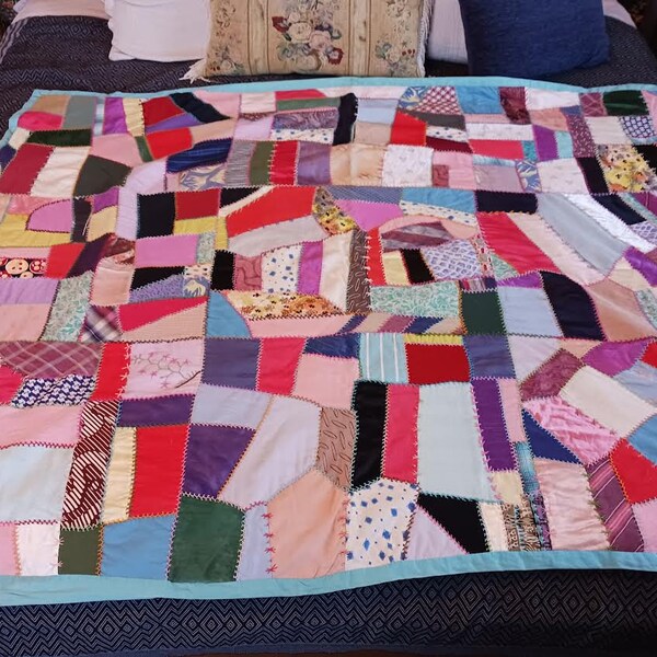 Crazy Patchwork Etsy