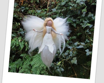 Colleen guardian angel, needle felted fairy