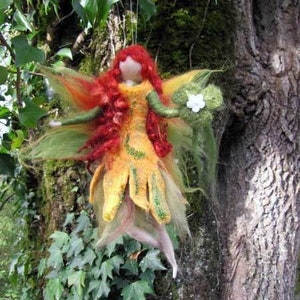 Irish guardian angel DEIRDR waldorf inspired fairy