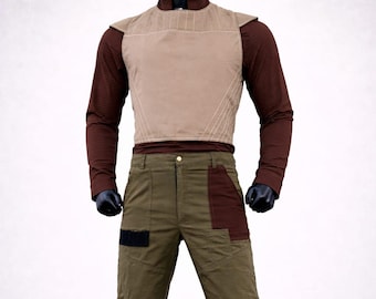 Mandalorian Cobb Vanth Inspired Costume – Star Wars Cosplay Armor Set, Bounty Hunter Outfit, Sci-Fi Western Suit, Custom Fit