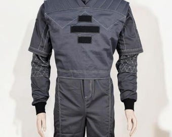 Boba Fett Cosplay Suit | Grey Mando Vest, Star Wars Costume