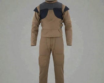 Mandalorian Inspired Flight Suit | Star Wars Cosplay Jumpsuit | Tactical Sci-Fi Costume | Bounty Hunter Jedi Sith Outfit Custom Cosplay Gear