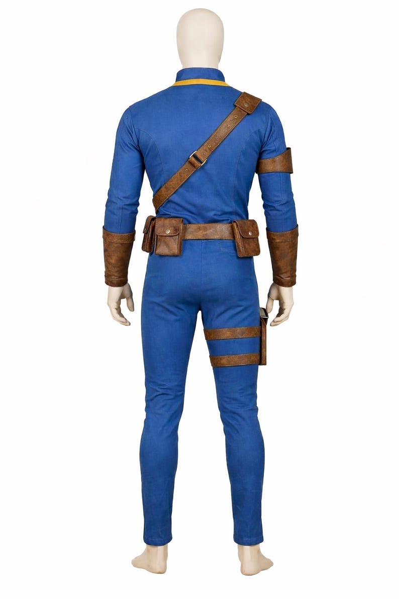 Fallout Inspired Complete Costume With Belt | Vault Suit Cosplay Outfit ...