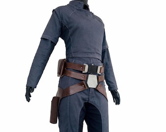 Conjunto de cosplay de Star Wars: chaqueta, camisa y pantalón de Hera Syndulla con cinturón de Sabine