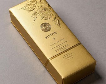 Lyxig kartongförpackning - Personlig vispad grädde-mjuk låda - Anpassad parfym- och skönhetsbehållare