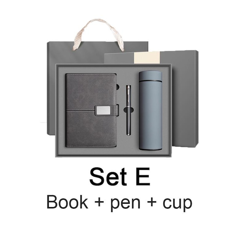 Custom Logo Notebook Gift Set | Personalized Corporate Journal, Pen ...