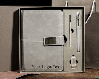 Custom Logo Notebook Gift Set