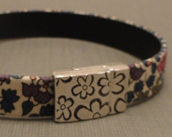 Fabric Flower Bracelet