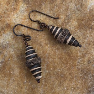 Brown Cocoon Earrings image 4