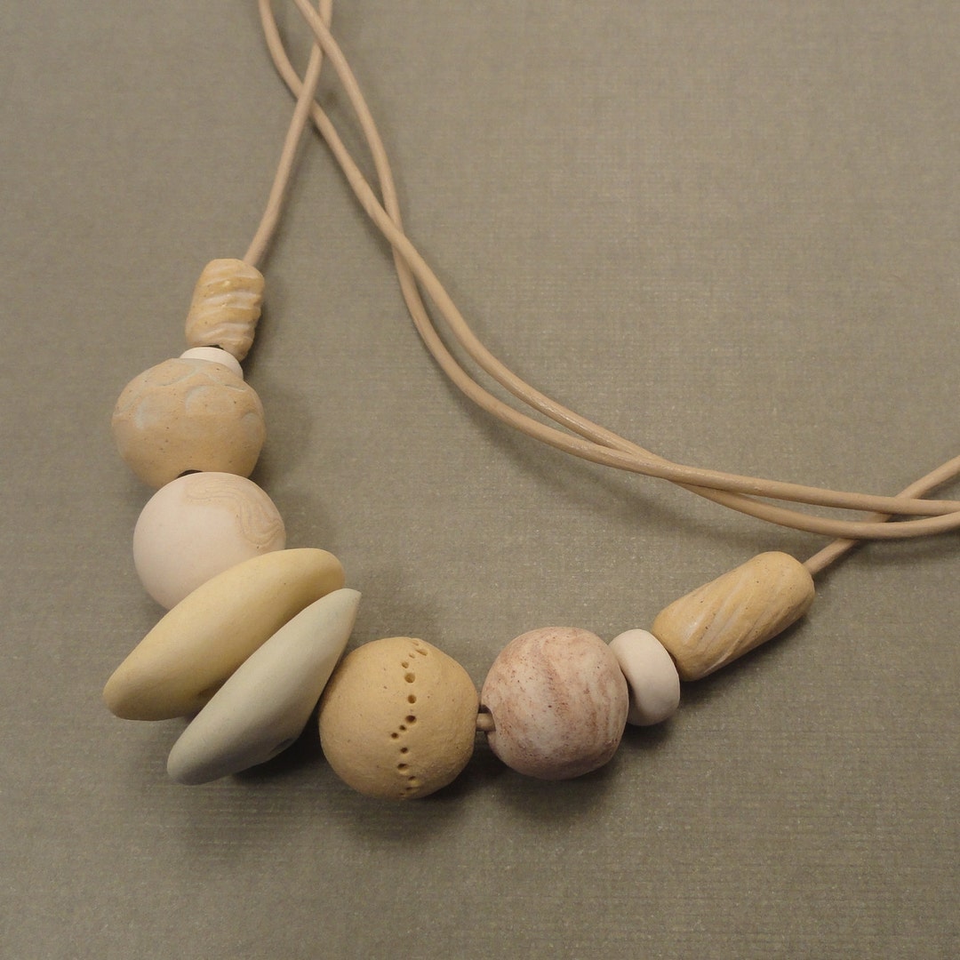 Earthy Urvi Beaded Necklace