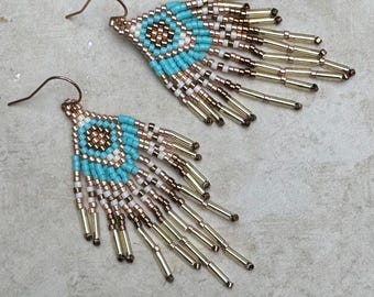 Boho Fringe Earrings