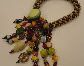 Beaded Kumihimo Bracelet