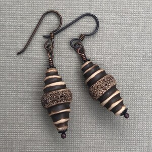 Brown Cocoon Earrings image 7