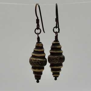 Brown Cocoon Earrings image 3