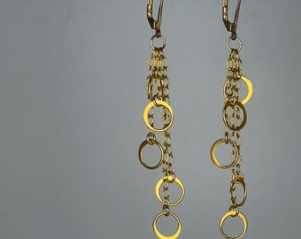 Cascading Circles Earrings