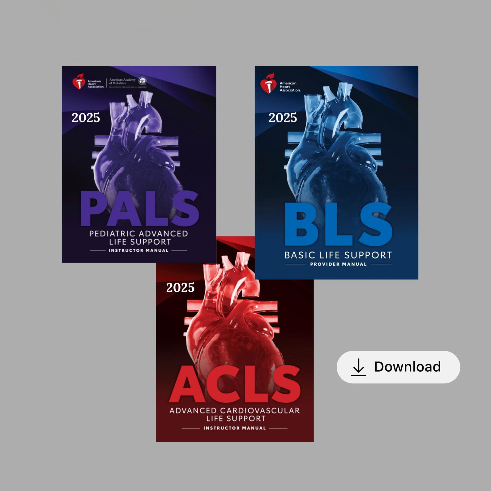 2025 AHA Bls ACLS PALS Provider Manual - Etsy