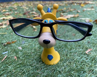Soporte para gafas de jirafa, gafas de sol y adorno