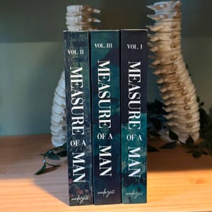 Measure of a Man. 3 Volumes. English. Hardcover. Full. image 3