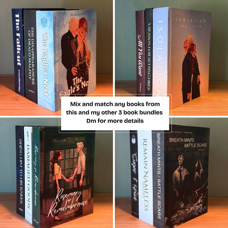 Damaged Goods. Bring Him To His Knees. Rosemary For Remembrance. 3 Book Bundle. image 2