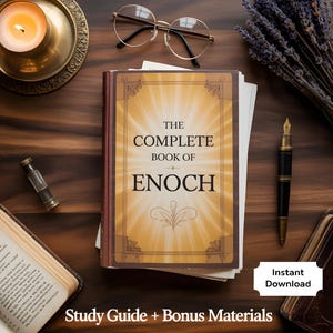 Book of Enoch Complete Study Guide,Ancient Scripture Reference Kit,Biblical History Workbook,Fallen Angels Timeline,Theology Printable
