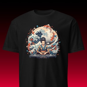 Lofi Hip Hop Tee | Japanese Great Wave DJ Shirt | Vaporwave Aesthetic Gift