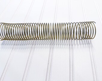 45mm Plastic Spiral Binding Coil – 4:1 Pitch, 40 Loop