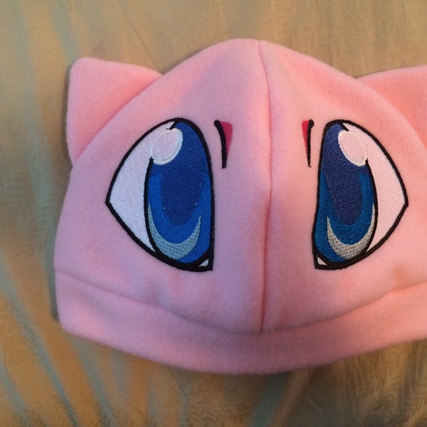 Mew Pokemon Fleece Hat