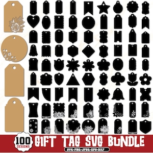 Geschenkanhänger svg, Etiketten svg, Banner svg, Rahmen Clipart, Formen svg, Borders svg, Etikett svg, Preisschild svg, Wimpelkette svg, Cricut & Silhouette