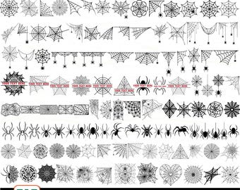 Spider web svg,Halloween svg,Cob web Svg,Gothic Web SVG,Corner Spider Web SVG, Spider Border SVG,Spooky season svg,Cricut & Silhouette