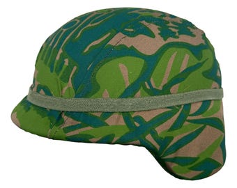 Palmenmuster Palm Tree Reversible Camouflage Helmet Cover