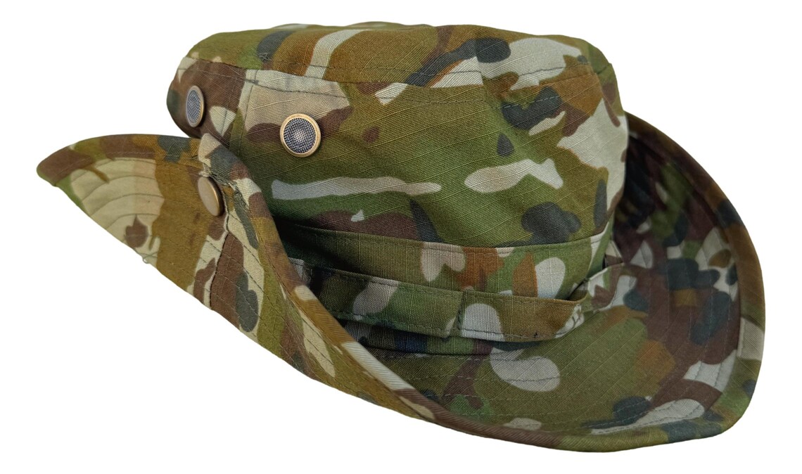 Australian AMCU Woodland Camo Boonie Hat. - Etsy