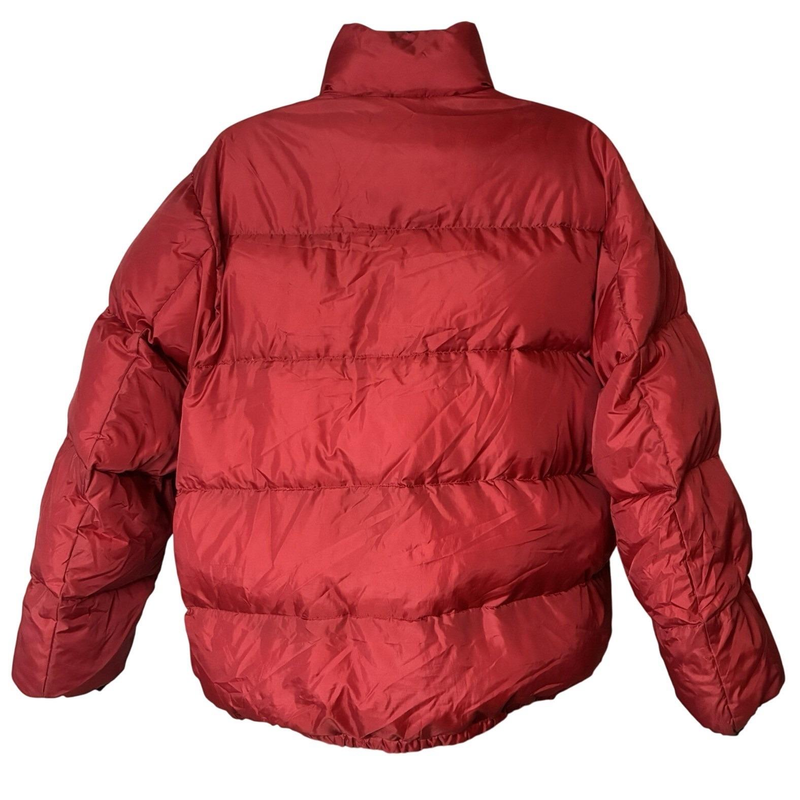Vintage Ralph Lauren Polo Jeans Co Y2K Red Down Puffer Jacket XL 