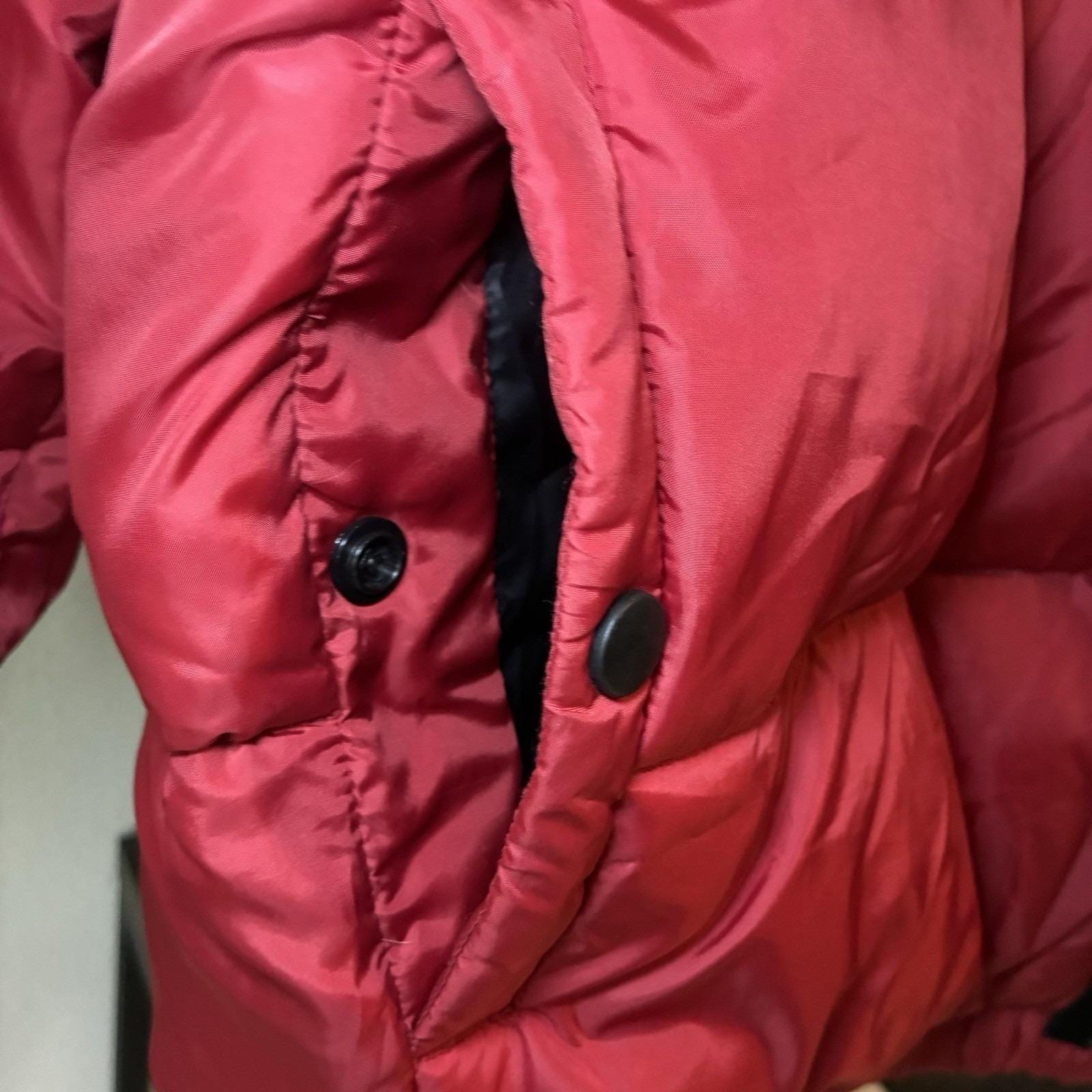 Vintage Ralph Lauren Polo Jeans Co Y2K Red Down Puffer Jacket XL 