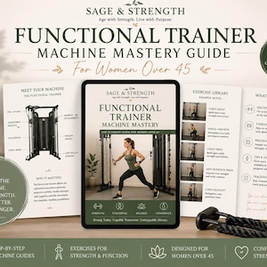 Handleiding voor het beheersen van functionele trainingsapparaten | Trainingsschema voor kabelmachines (pdf) | Oefeningen voor functionele training | Krachttraining voor vrouwen | Gym WOD