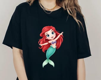 Ariel Shirt, Disney Princess Shirts, Matching Group Disney Shirts, Disney Bounding Shirts, Elsa Shirt, Anna Shirt, Aurora Shirt