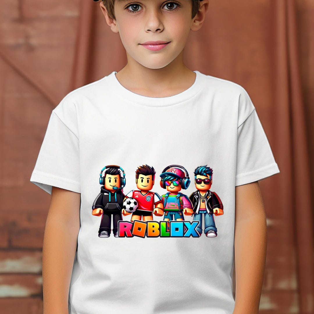 Roblox Shirt Roblox Boy Shirt Roblox Girl Shirt Video Game Shirt Il Pba6 