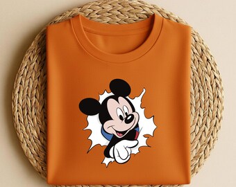Mickey Mouse Shirt, Vintage Mickey Shirt, Disney Vacation Shirt, Disneyland Mickey Shirt, Magic Kingdom Shirt, Classic Mickey Tee