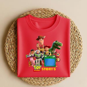 Toy Story 5 Shirt, Disney Pixar Toy Story 5 Shirt, Lilypad Toy Story Shirt, Woody Buzz Lightyear Lilypad Shirt, Disney Movie Characters Tee Bild 6